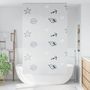 Voir la diapositive 2 : VIDAXL Store enrouleur de douche 120x240 cm largeur du tissu 116 cm
