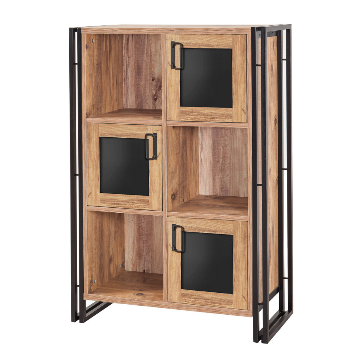 CONCEPT USINE Meuble étagères avec portes ERNA