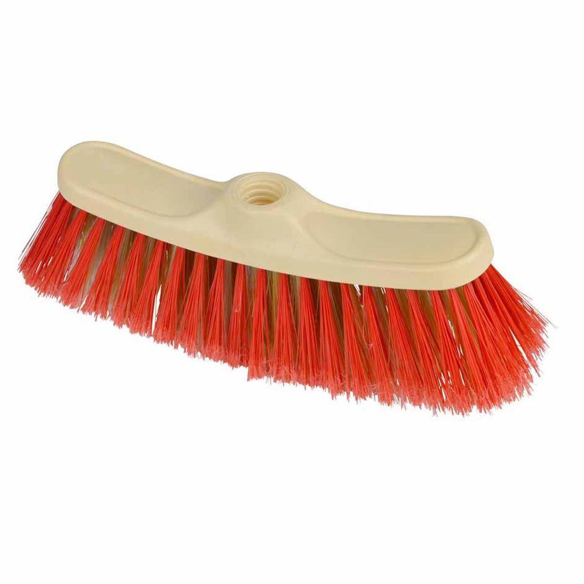 HOMEA Tête de balai  gondole  30cm rouge & beige