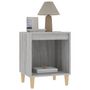 Voir la diapositive 4 : VIDAXL Table de chevet Sonoma gris 40x35x50 cm