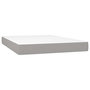 Voir la diapositive 2 : VIDAXL Matelas de lit a ressorts ensaches Gris clair 140x200x20 cm