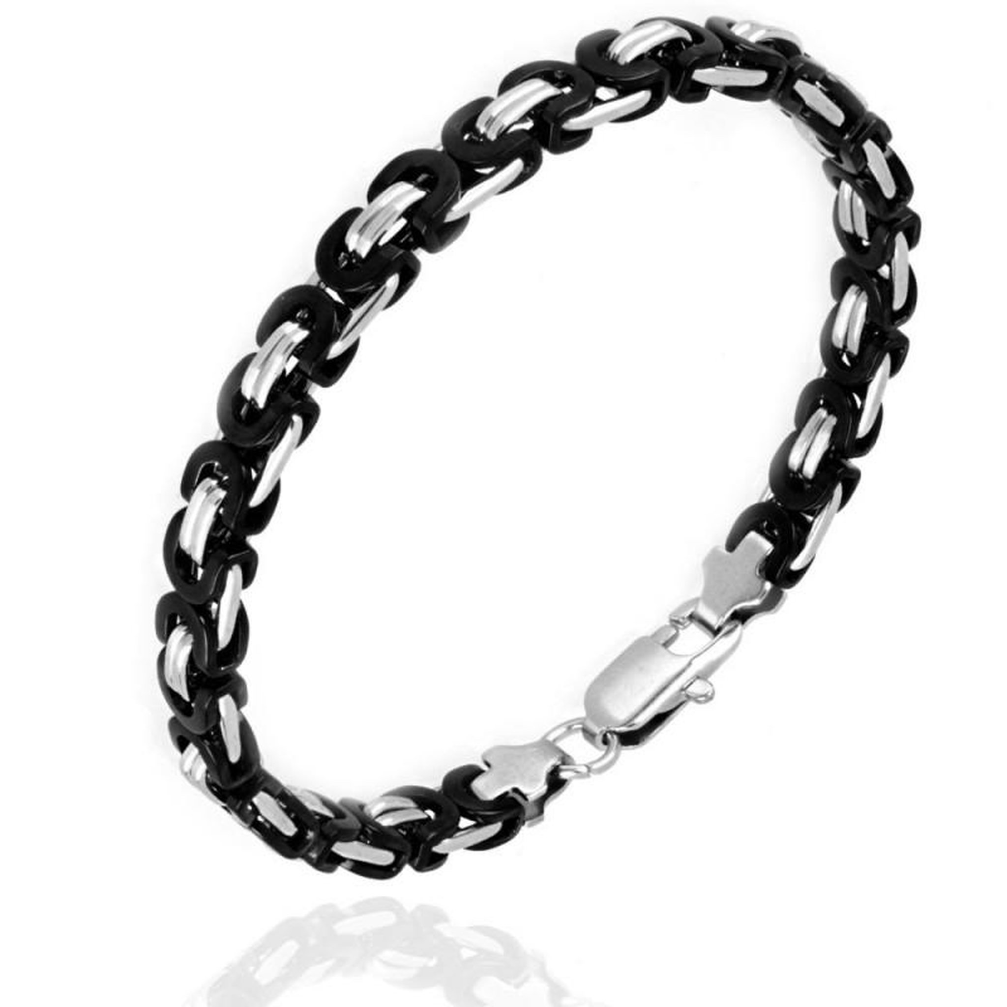 Voir la diapositive 1 : L'ATELIER D'AZUR Bracelet Acier Homme