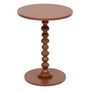 Voir la diapositive 1 : ATMOSPHERA Table d'Appoint Ronde  Alix  50cm Terracotta