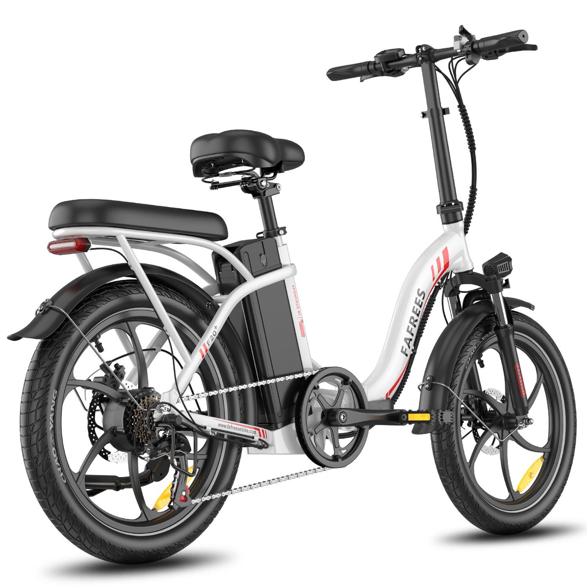 Voir la diapositive 6 : FAFREES Vélo électrique pliable urbain fafrees f20+