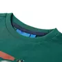 VIDAXL T-shirt enfants a manches longues vert 140
