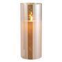 Voir la diapositive 2 : Paris Prix Lampe à Poser en Verre Led  Bright  25cm Or