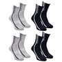 Voir la diapositive 2 : SERGIO TACCHINI Chaussettes QUARTER SERGIO TACCHINI Lot de 4 Paires