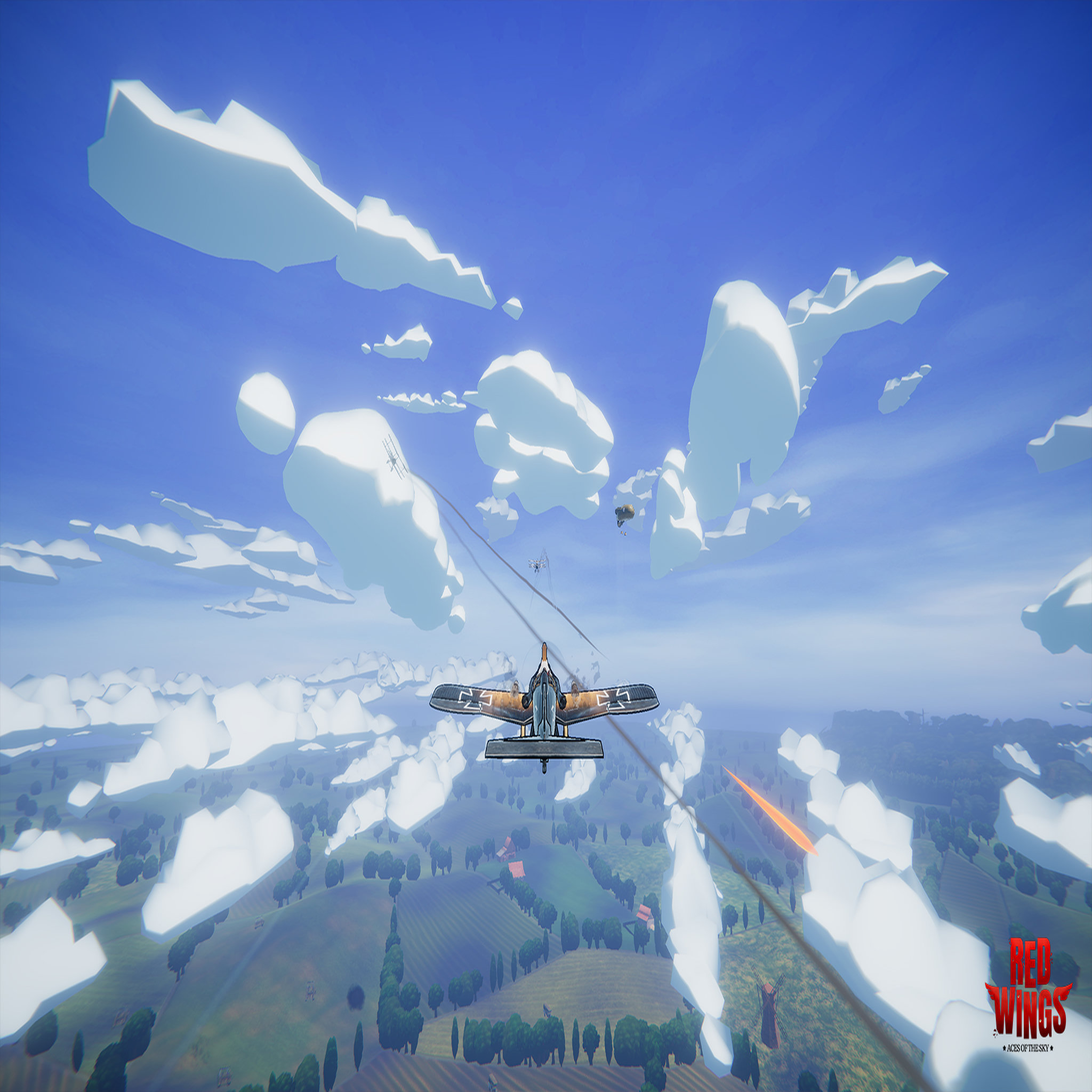 Voir la diapositive 6 : Red wings ! Aces of the sky Baron Edition PS4