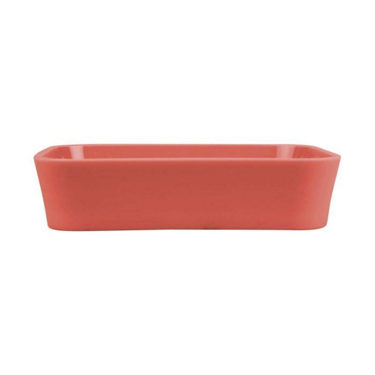 Paris Prix Porte-Savon Soft Touch  Vitamine  11cm Terracotta