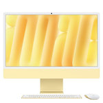 APPLE Apple iMac 24 écran rétina 4,5K 512 Go SSD 16 Go RAM Puce M4 CPU 10 cœurs GPU 10 cœurs Jaune
