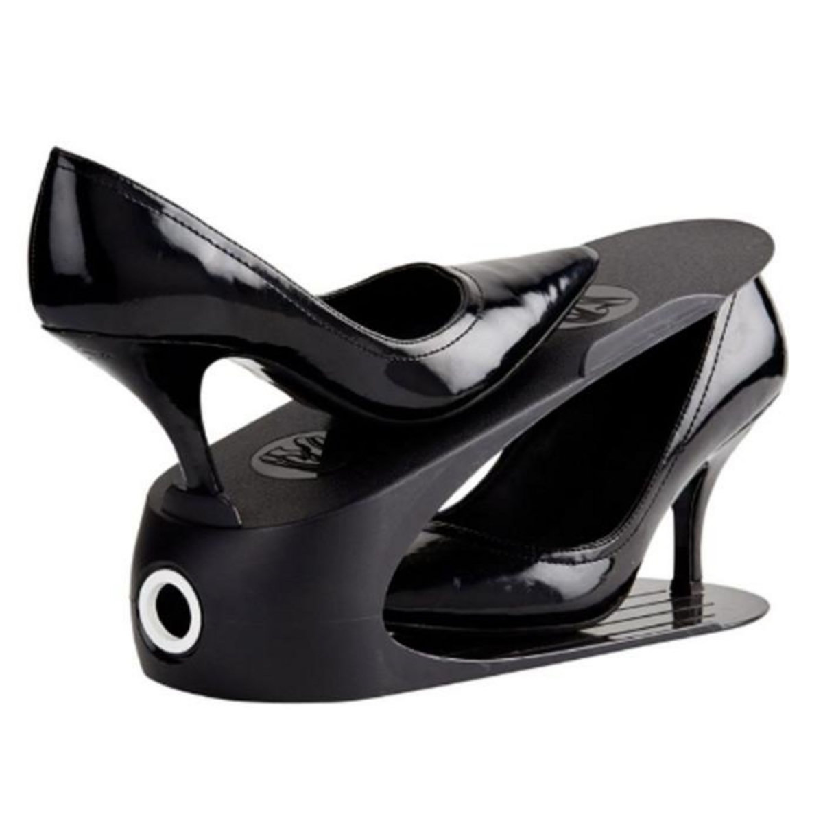 FIVE Range-Chaussures Compact  1 Paire  29cm Noir