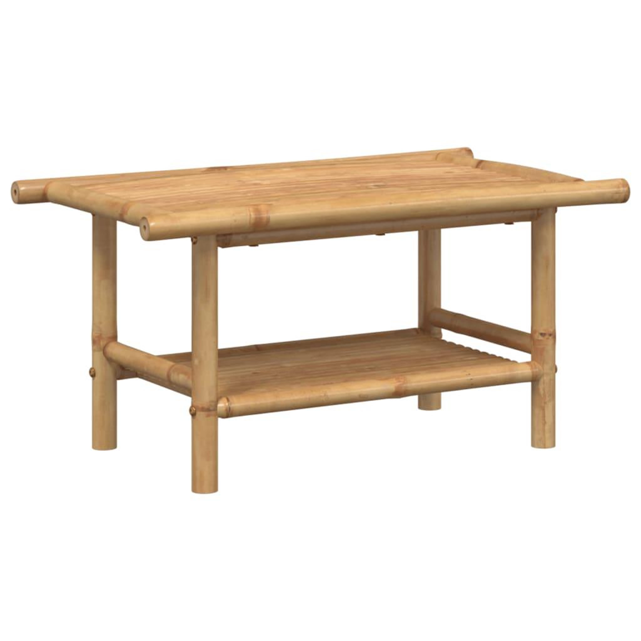 Voir la diapositive 2 : VIDAXL Table basse 70x40x35 cm bambou