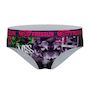 Voir la diapositive 3 : FREEGUN Lot de 4 culottes fille imprimé Origami