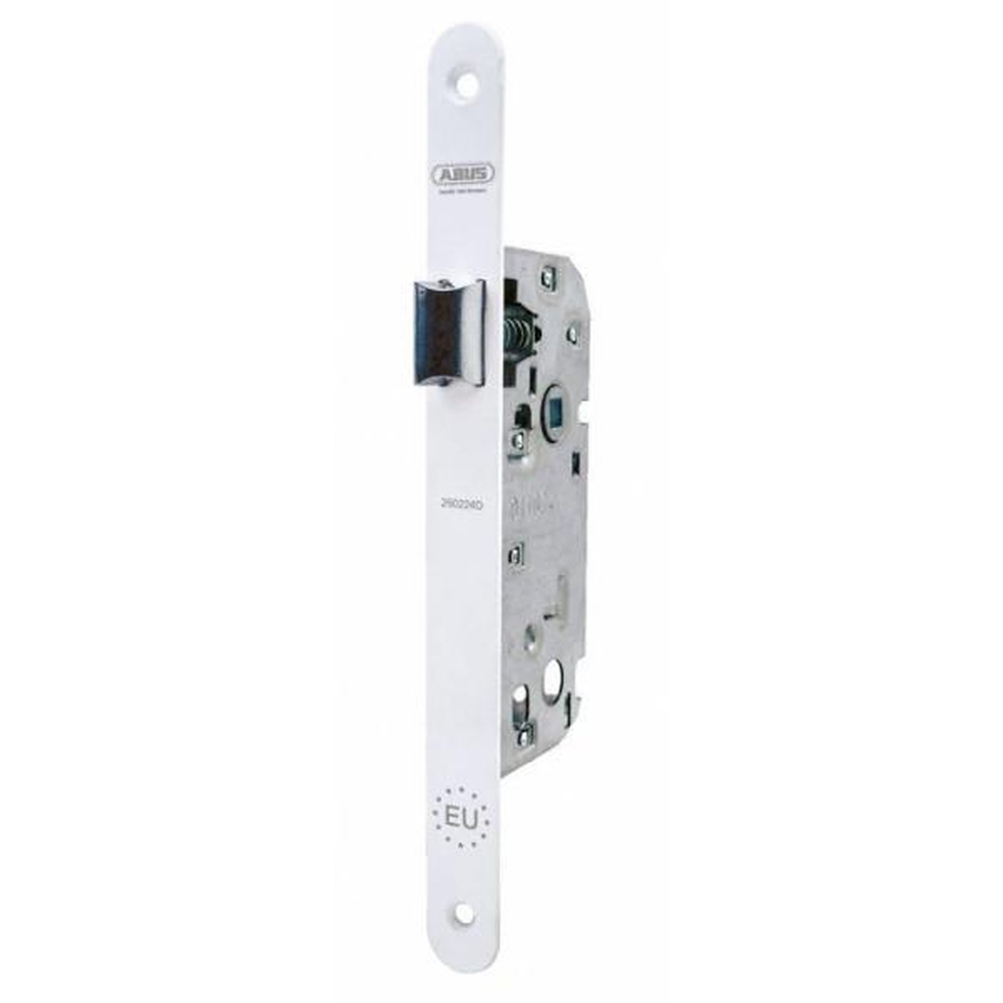ABUS Serrure a encastrer - ABUS - SE 40 BDC W/G - Bec de cane - Axe 40 mm - Blanc