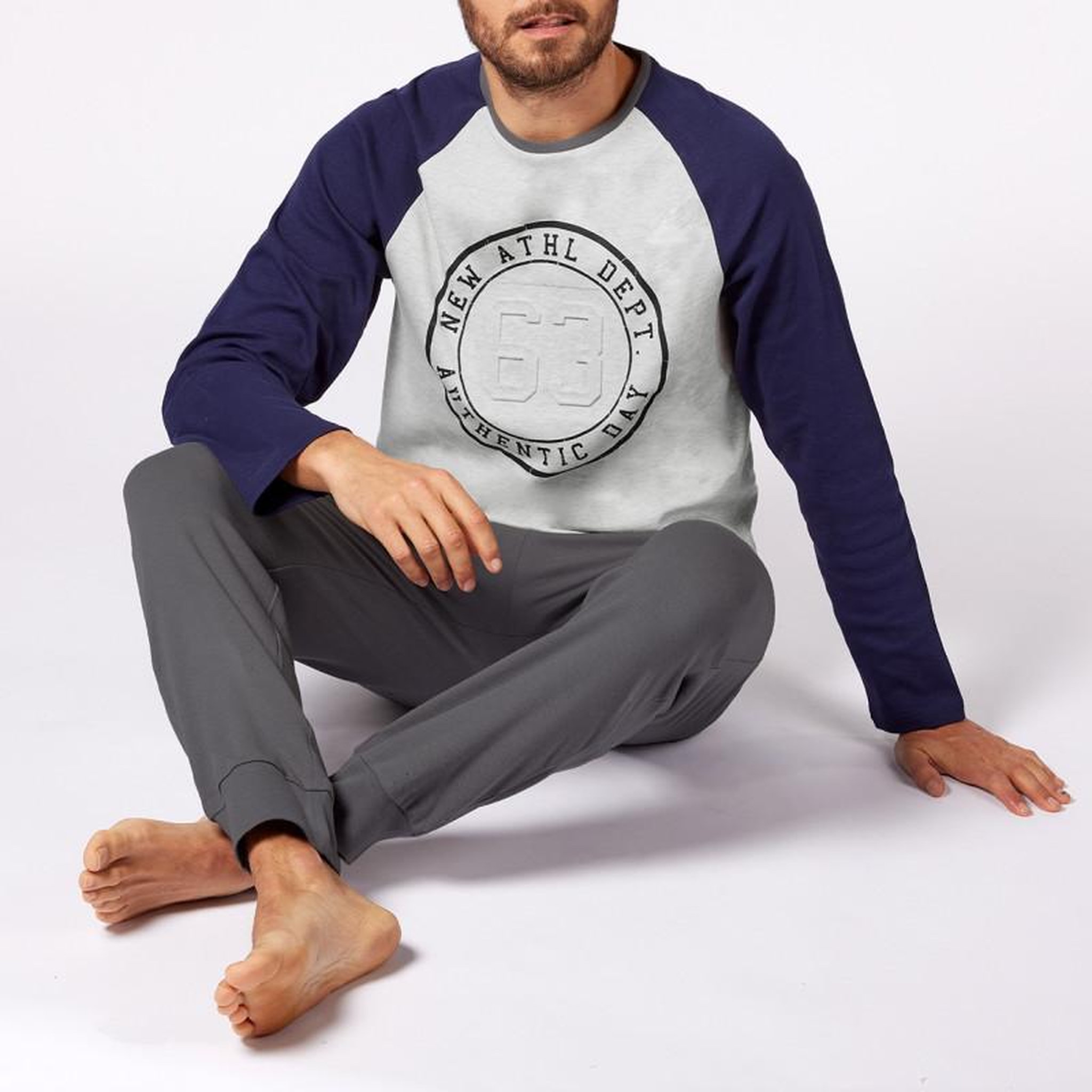 Voir la diapositive 2 : OZABI Pyjama COTON Mode Confort