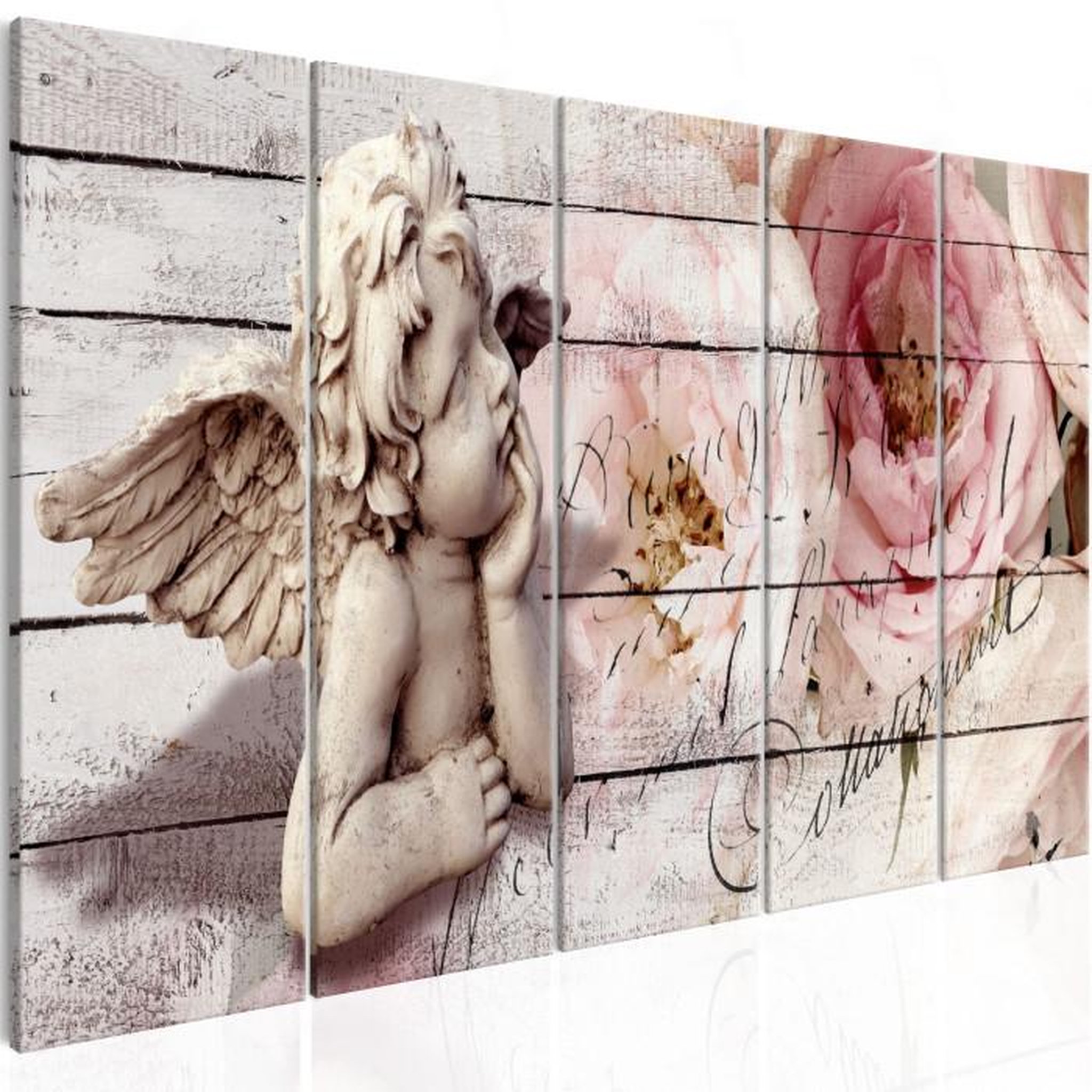 Paris Prix Tableau Imprimé 5 Panneaux  Contemplation Narrow. Coloris disponibles : Multicolore