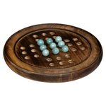 ATMOSPHERA Jeu de Société en Bois  Solitaire  22cm Naturel