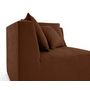 Voir la diapositive 5 : LISA DESIGN Amalfi - module d'angle réversible - en tissu