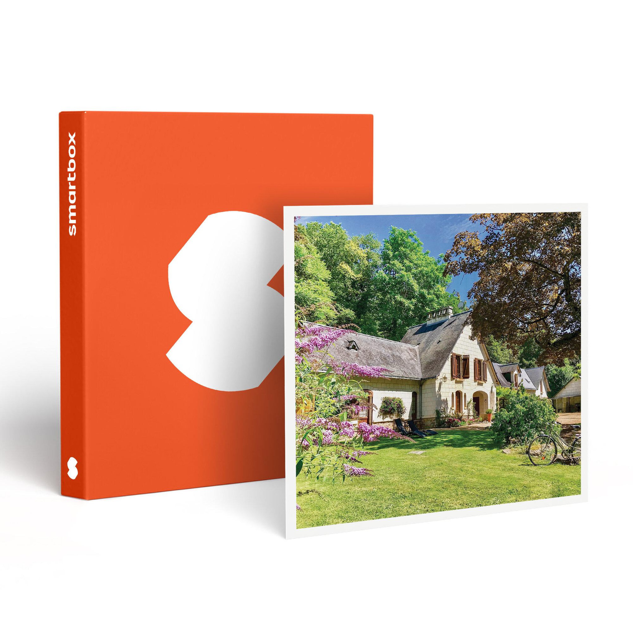 Smartbox Séjour de 3 jours avec dîner et balade à vélo près d'angers - coffret cadeau séjour