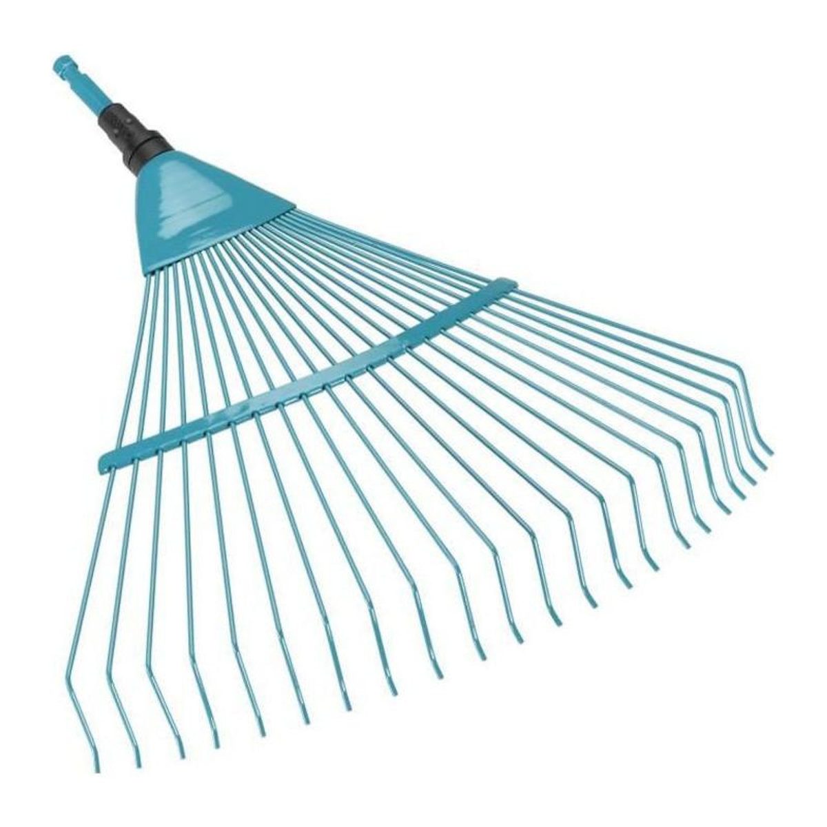 Gardena GARDENA Rateau a gazon 50cm Combisystem - Fil de fer solide - 22 dents - Ratissage petite surface herbe - Garantie 25 ans 3100-2