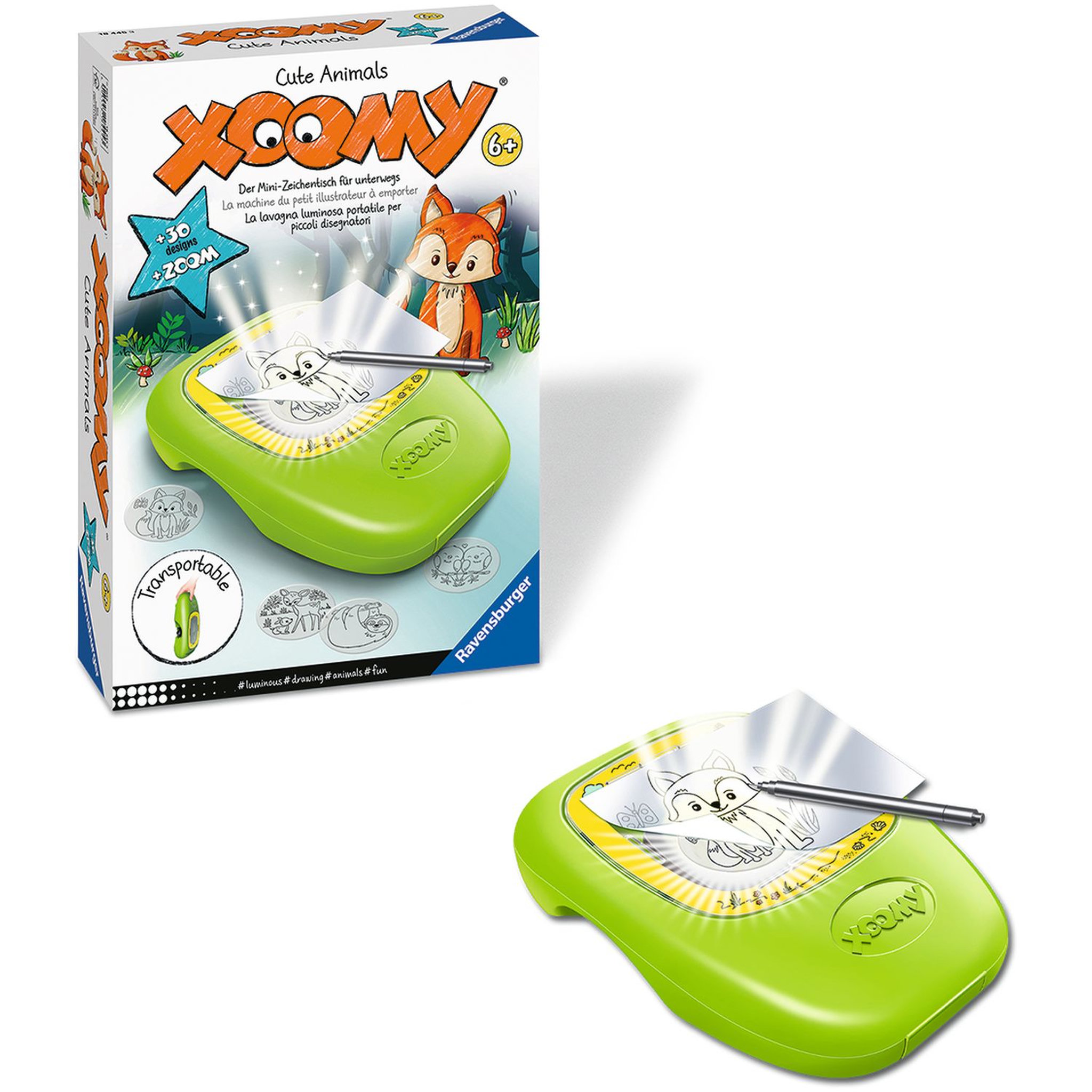 Voir la diapositive 3 : RAVENSBURGER Xoomy Midi Cute animals