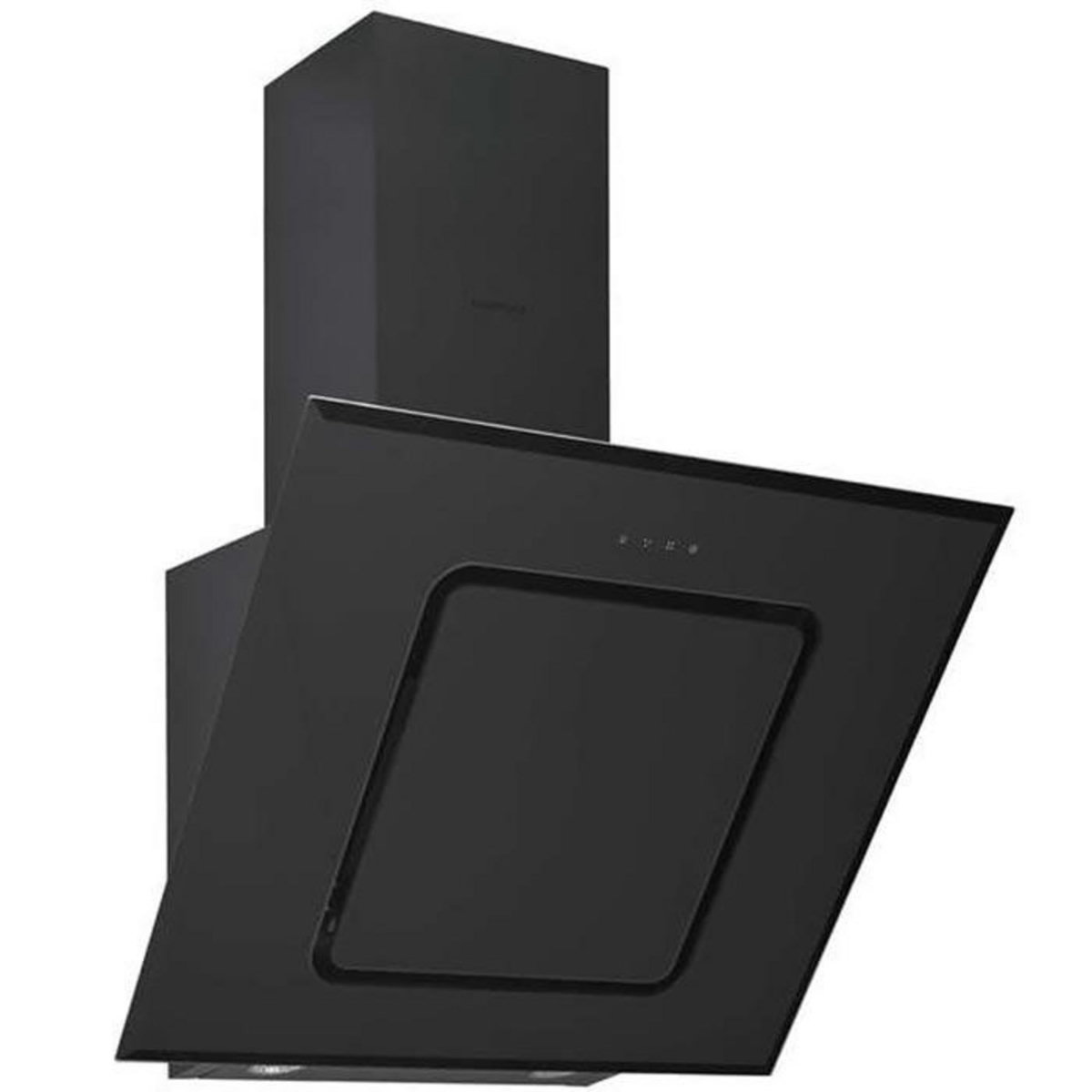 Beko Hotte décorative inclinée 60cm 537m3/h noir - hca62540b