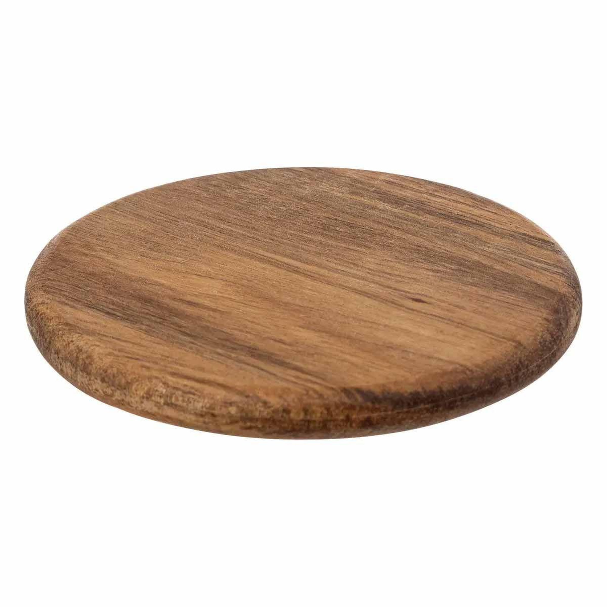 Voir la diapositive 2 : SECRET DE GOURMET Lot de 6 dessous de verre  acacia  10cm marron