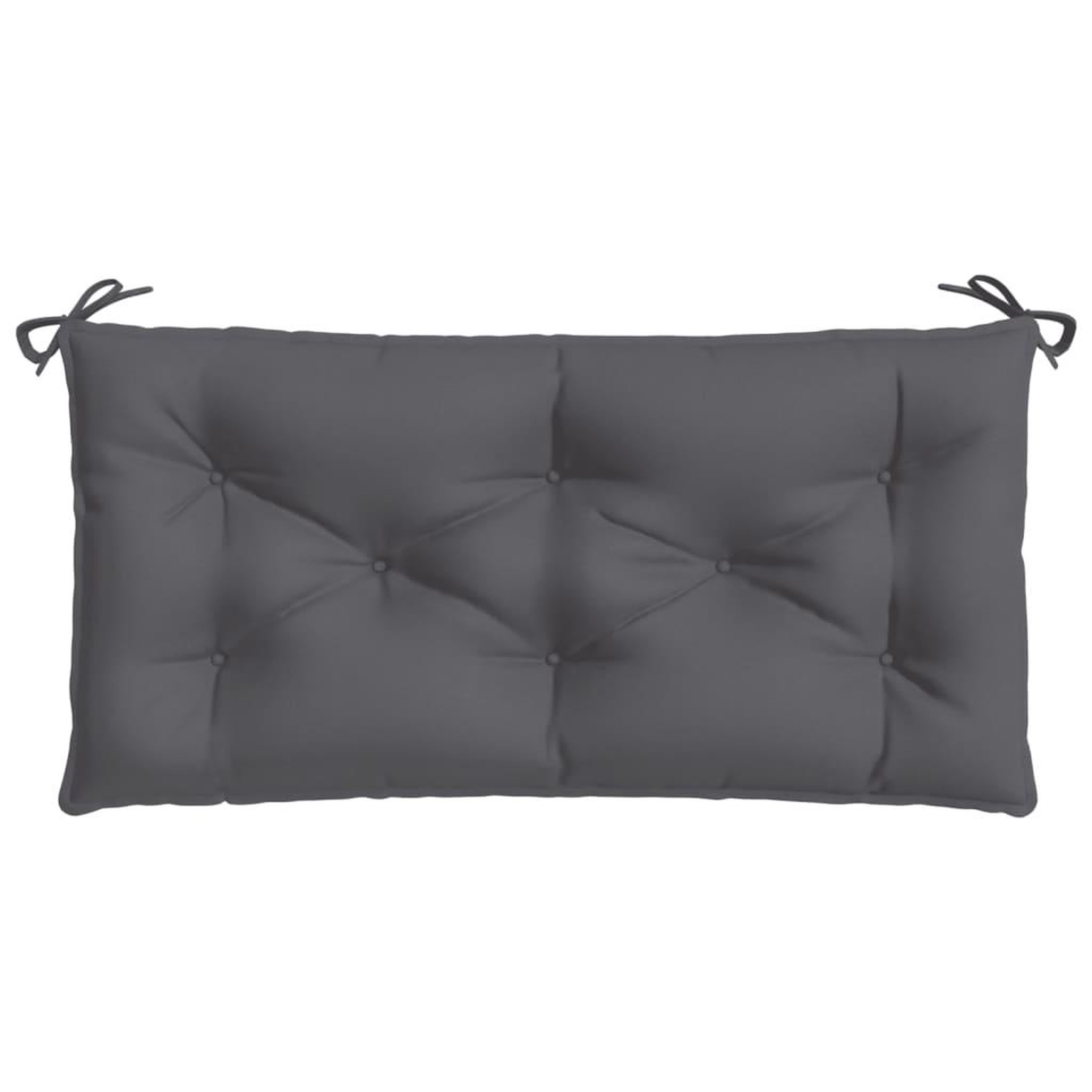Voir la diapositive 4 : VIDAXL Coussin de banc de jardin anthracite 110x50x7 cm tissu oxford
