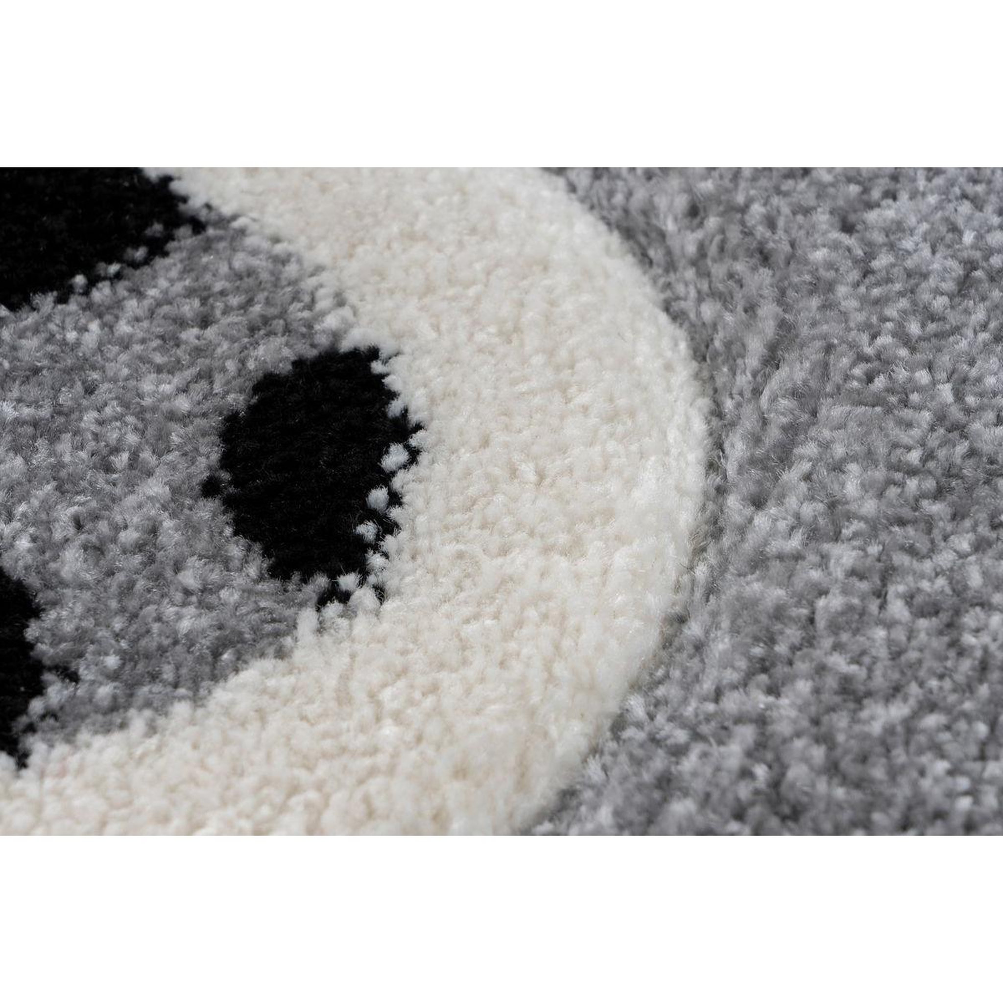 Voir la diapositive 3 : Paris Prix Tapis de Chambre Enfant Ours  Leonora  Argent
