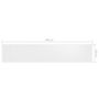 Voir la diapositive 5 : VIDAXL Ecran de balcon Blanc 120x600 cm Tissu Oxford