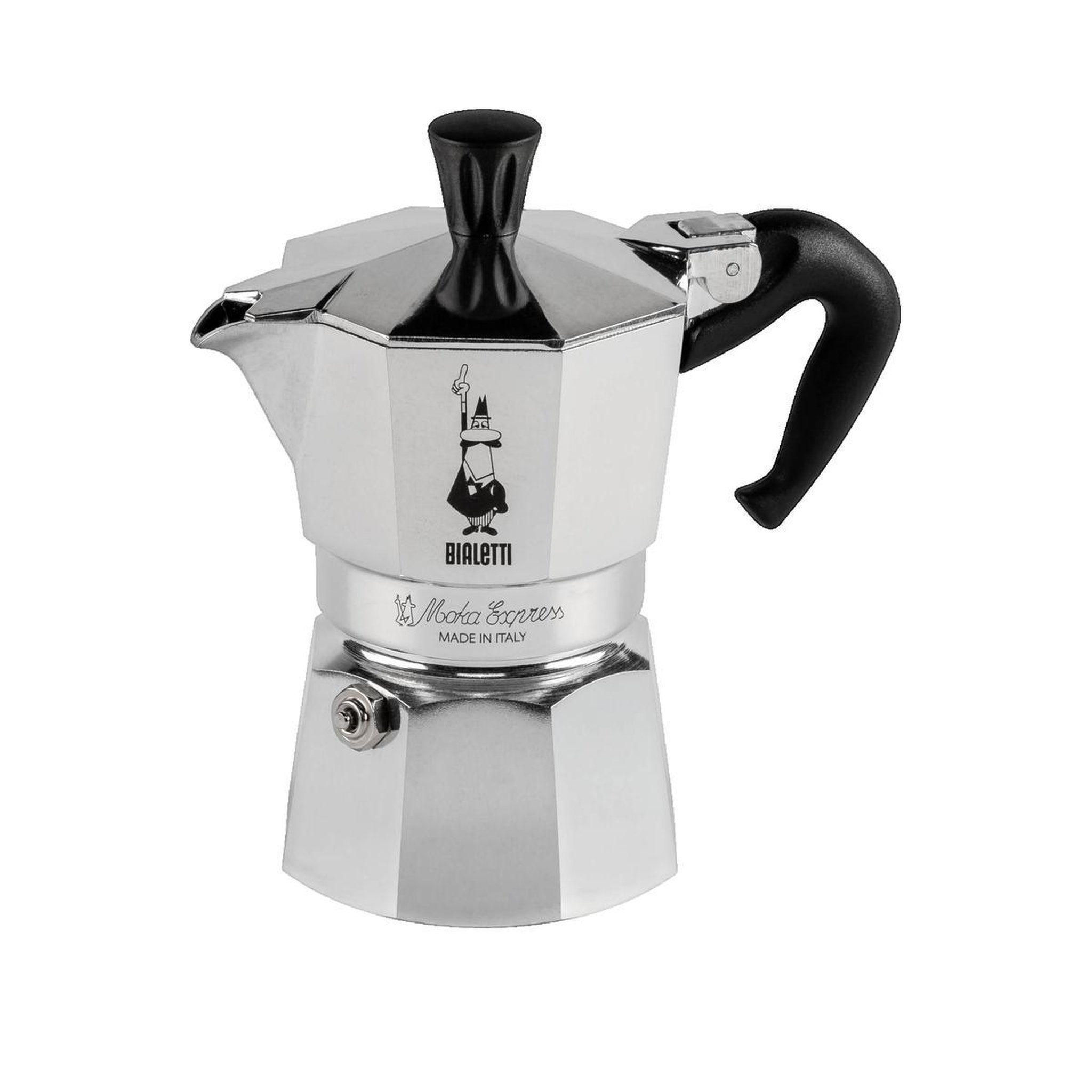 BIALETTI Cafetière Bialetti Moka Express aluminium noir