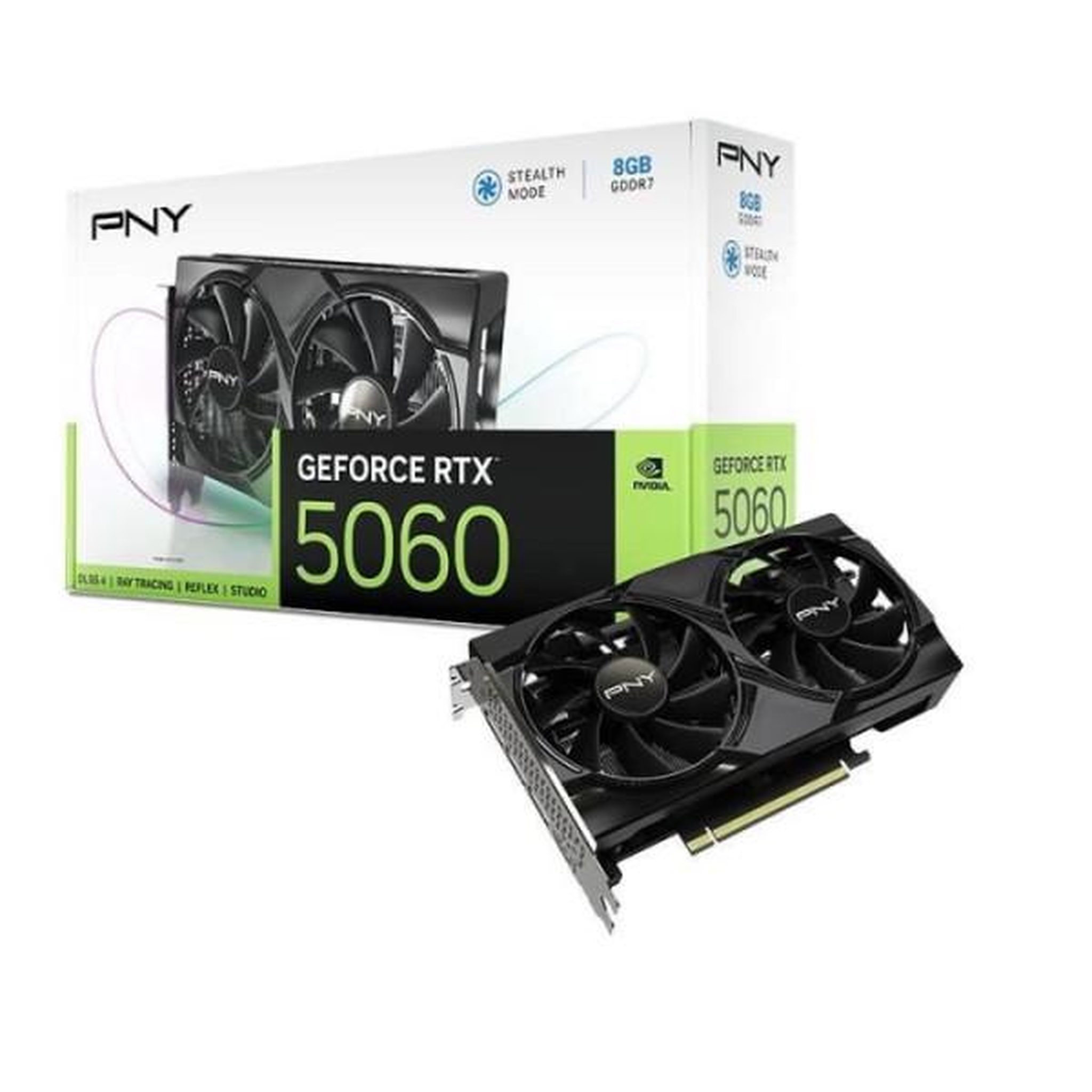 PNY PNY - Carte Graphique - GEFORCE RTX™ 5060 - 8GB - Dual Fan - DLSS 4