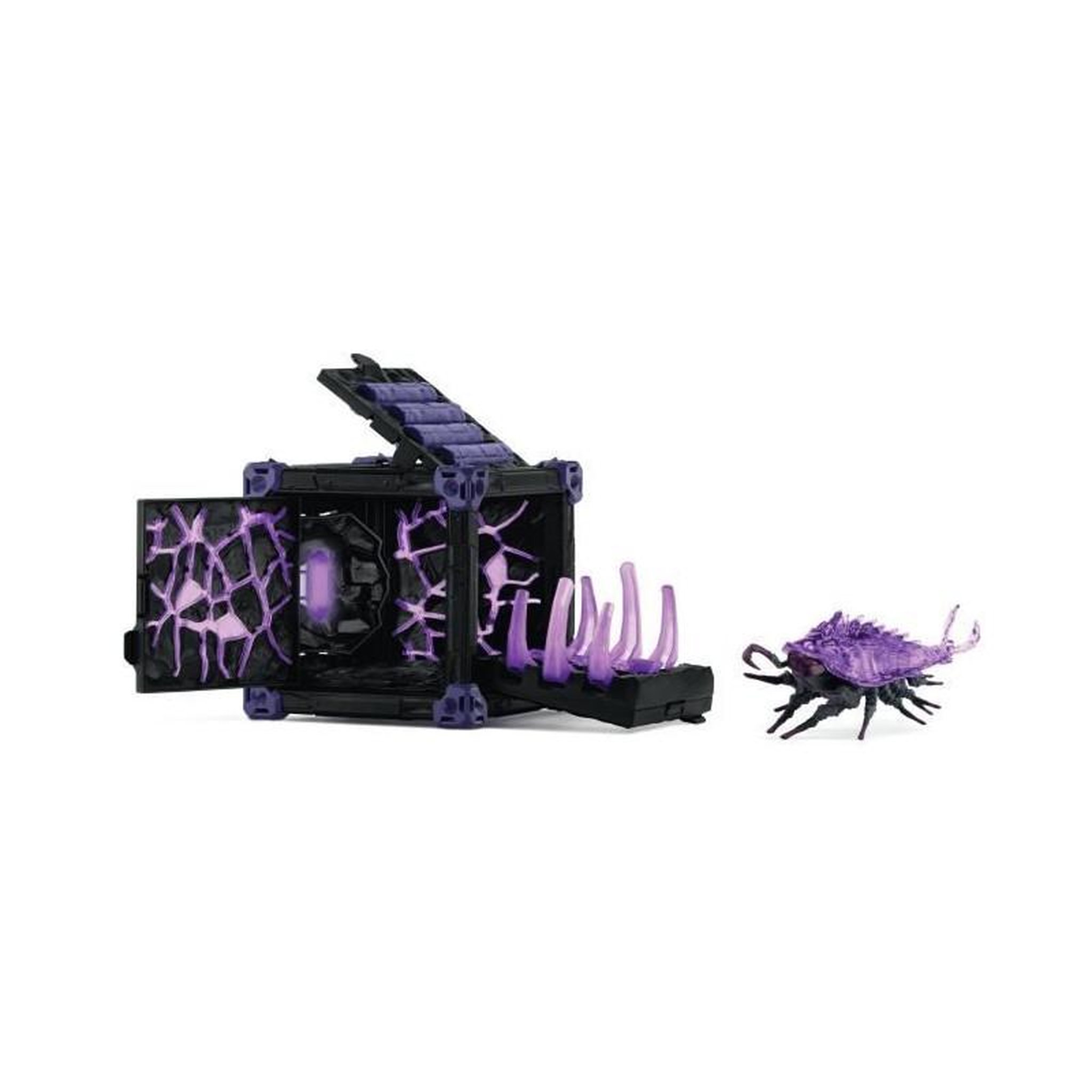 Voir la diapositive 2 : Schleich BattleCave Isopode des Ténebres, Extension de l'arene, SCHLEICH 42675 Eldrador Creatures, des 7 ans