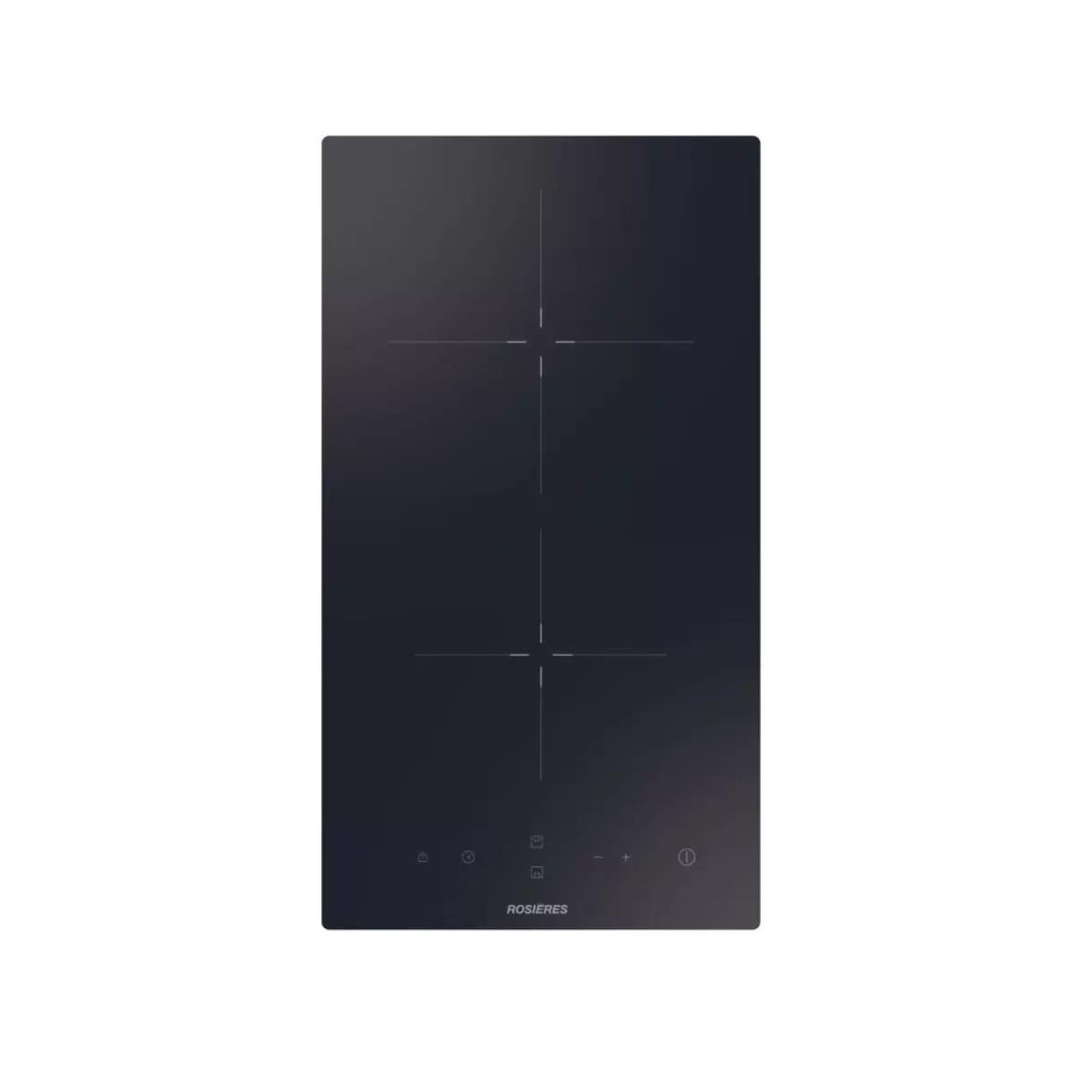 Rosieres Table de cuisson vitrocéramique 28cm 2 feux 2900kw noir - rdh32/1
