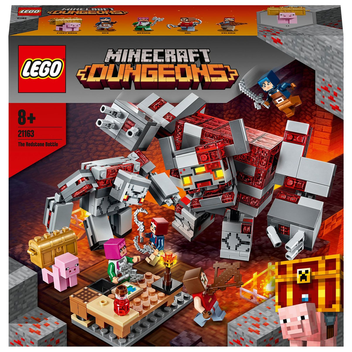 LEGO Minecraft 21163 - La bataille de la Pierre rouge