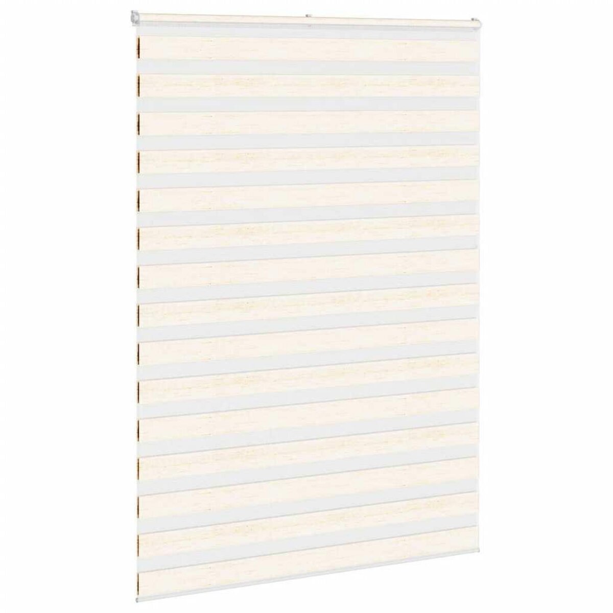 VIDAXL Store zebre beige marbre largeur du tissu 150,9 cm polyester
