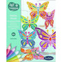 Voir la diapositive 4 : Sentosphere Mobile vitrail - Papillons - Art et creations