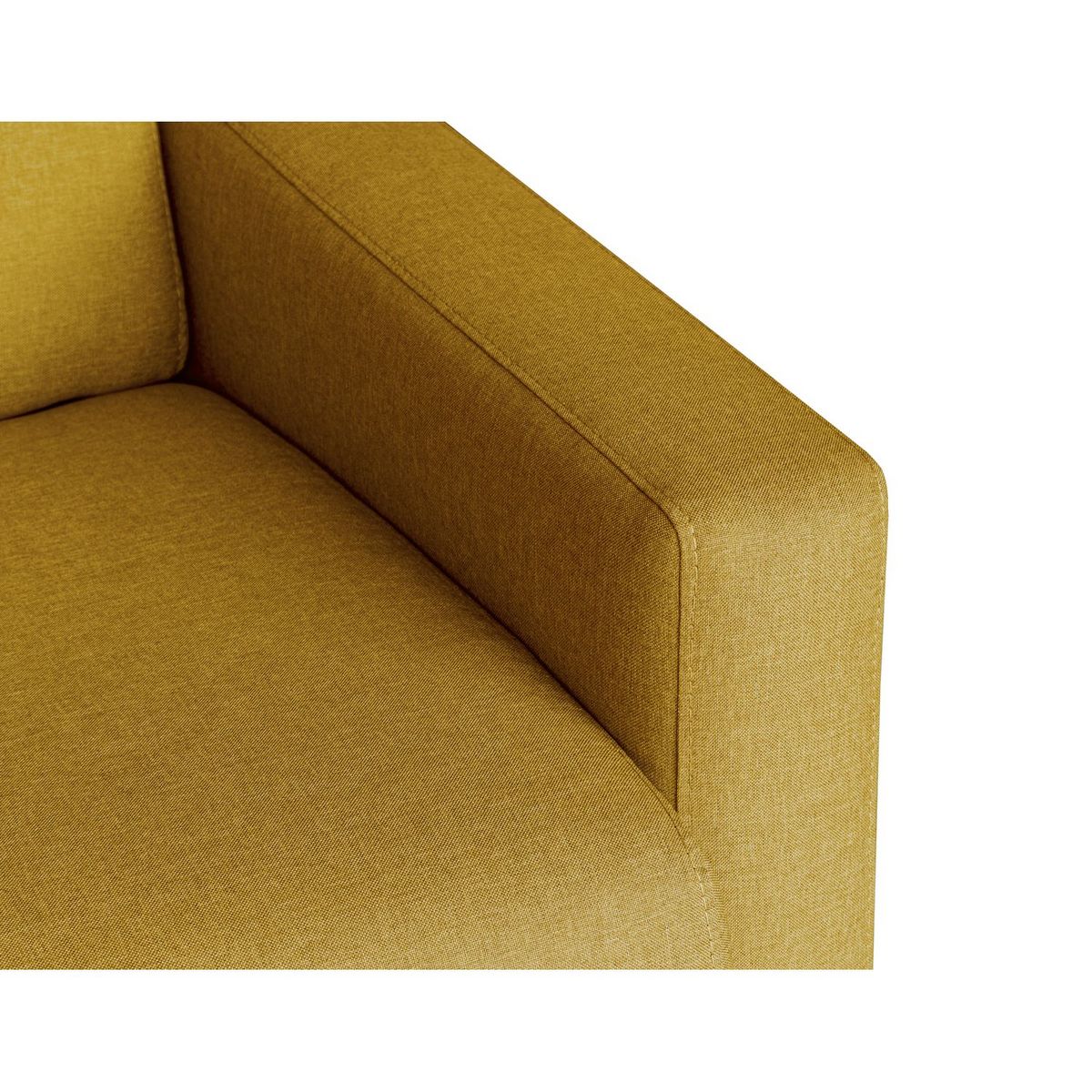 Canapé convertible système couchage express matelas 140x190 17cm 3 places en tissu DYLAN 