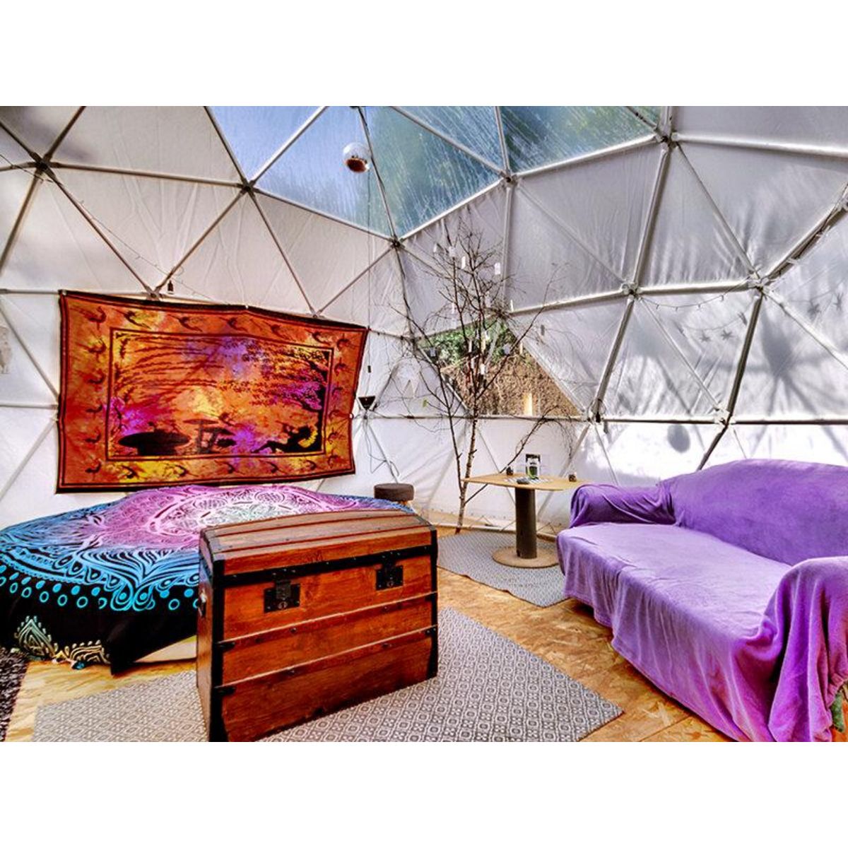 Smartbox Séjour famille insolite de 3 jours en dôme près du Puy-en-Velay - Coffret Cadeau Séjour