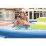 Voir la diapositive 3 : INTEX Piscine autoportée ronde 4,57 x H1,07m Fast Set