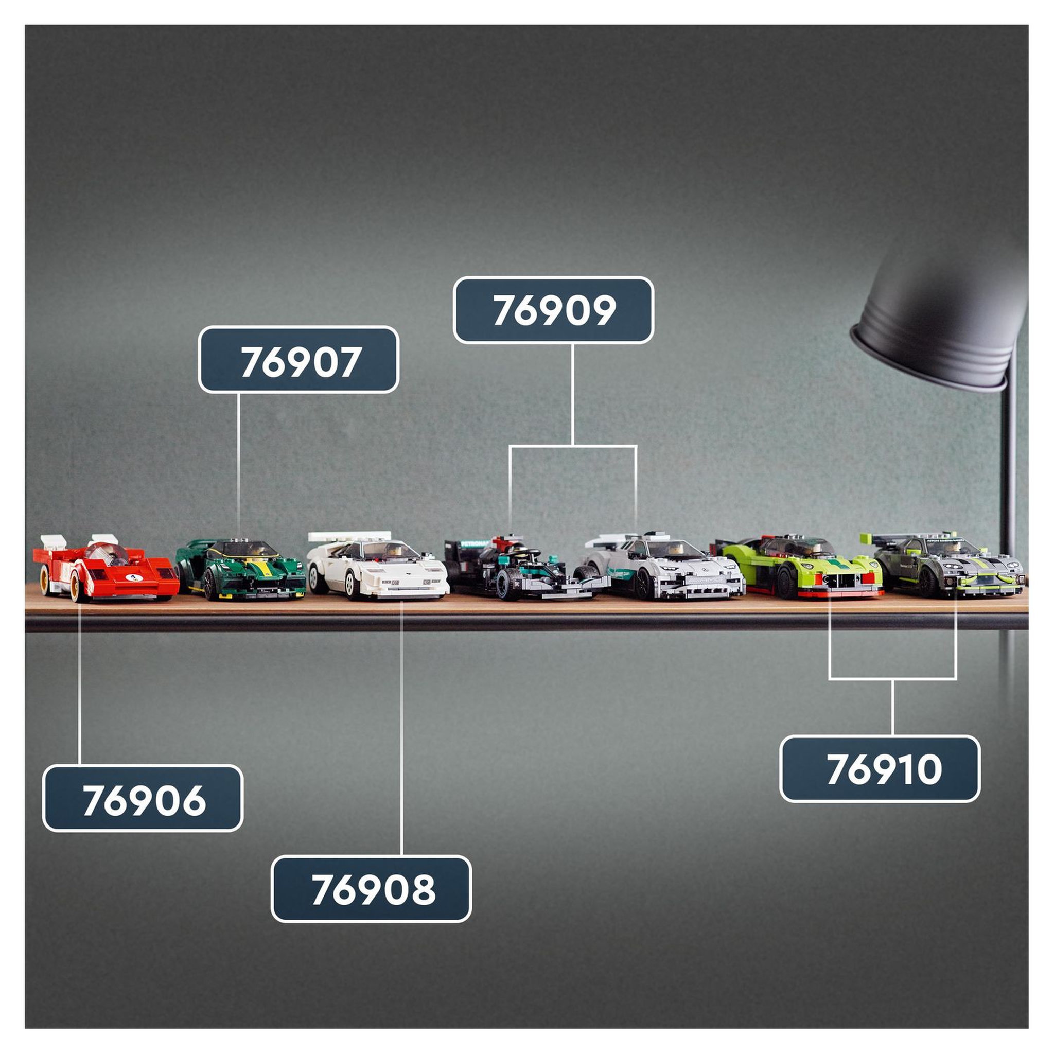 Voir la diapositive 7 : LEGO Speed Champions 76906 1970 Ferrari 512 M, Modèle Réduit de Voiture de Course, Jouet de Construction pour Enfants à Collectionner