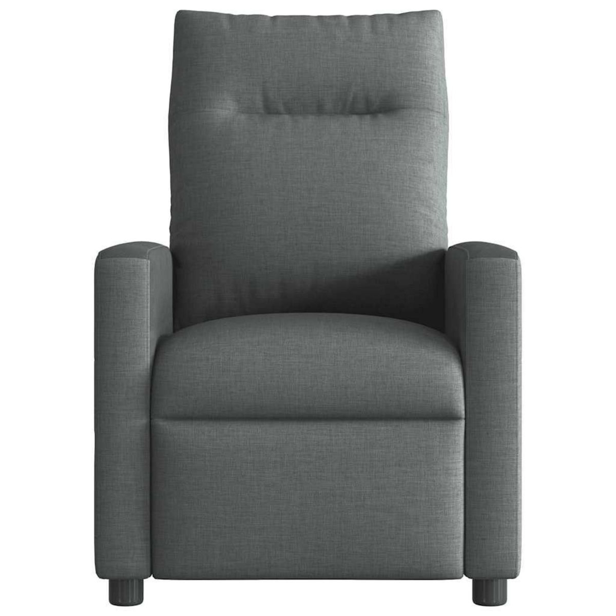 VIDAXL Fauteuil inclinable electrique Gris fonce Tissu