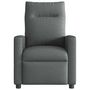 Voir la diapositive 5 : VIDAXL Fauteuil inclinable electrique Gris fonce Tissu