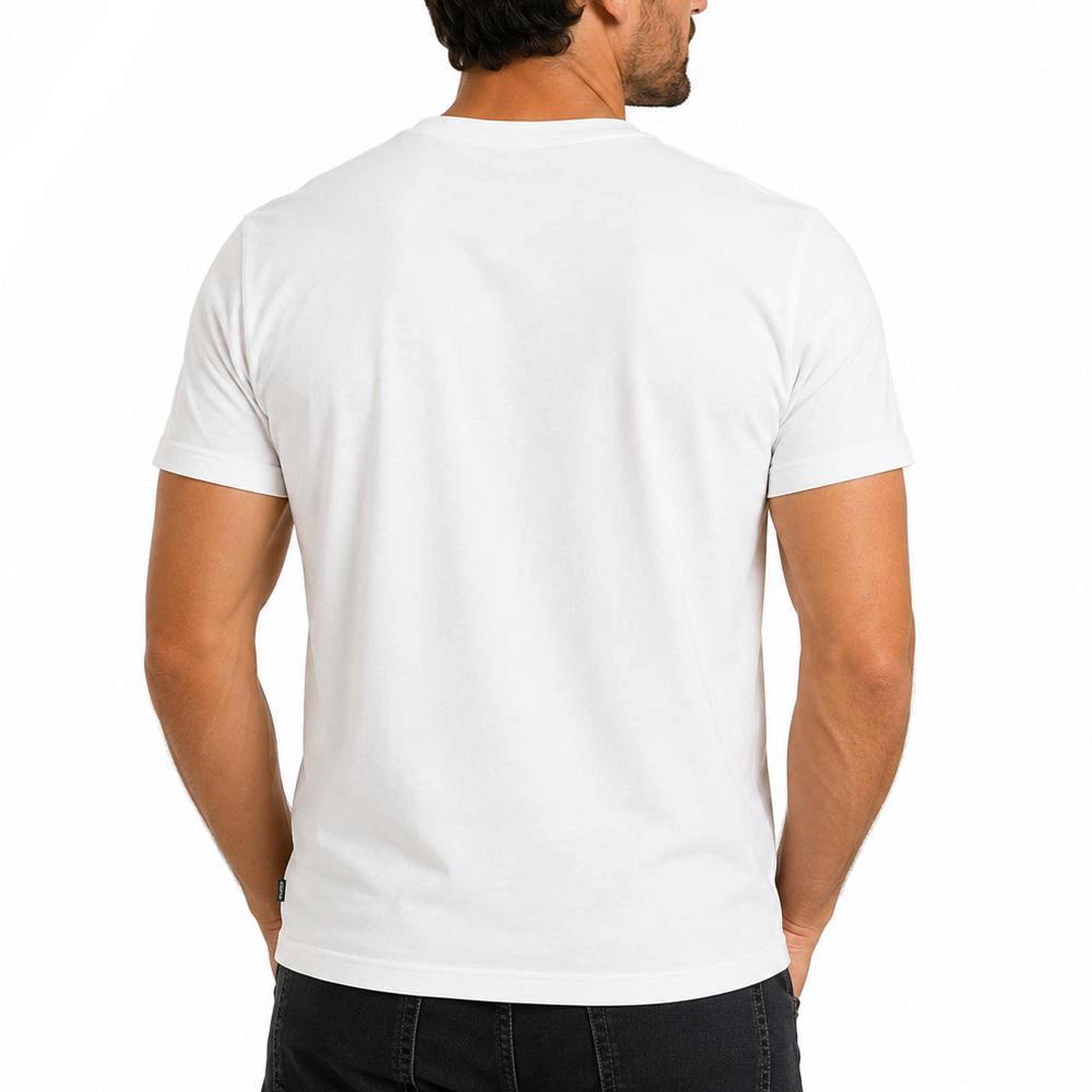 Voir la diapositive 2 : Pepe Jeans T-Shirt Blanc Homme Pepe jeans Nd