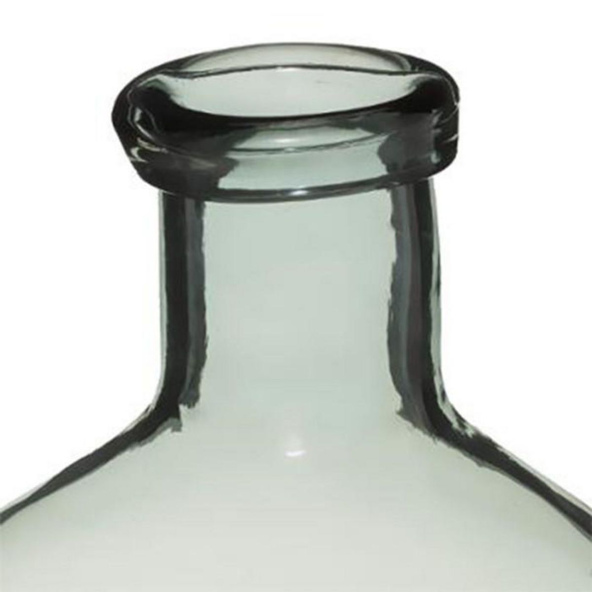 ATMOSPHERA Vase Design en Verre  Green House  20cm Gris