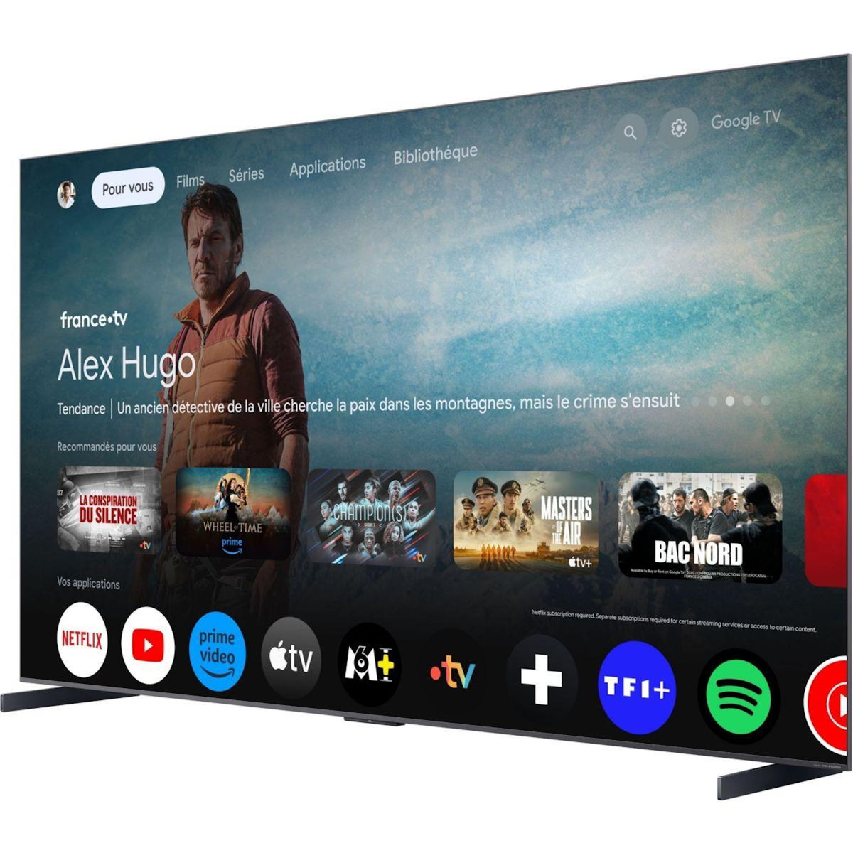 TCL TV Mini Led 98C89K 2025-98 pouces (248cm)