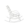Voir la diapositive 4 : Paris Prix Fauteuil à Bascule en Rotin  Washington  93cm Blanc