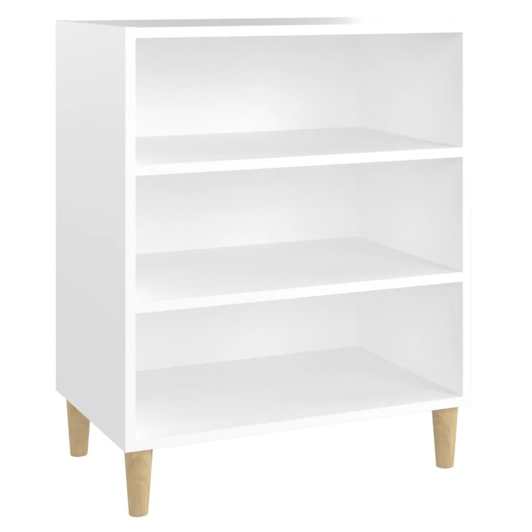Voir la diapositive 2 : VIDAXL Buffet Blanc 57x35x70 cm Agglomere