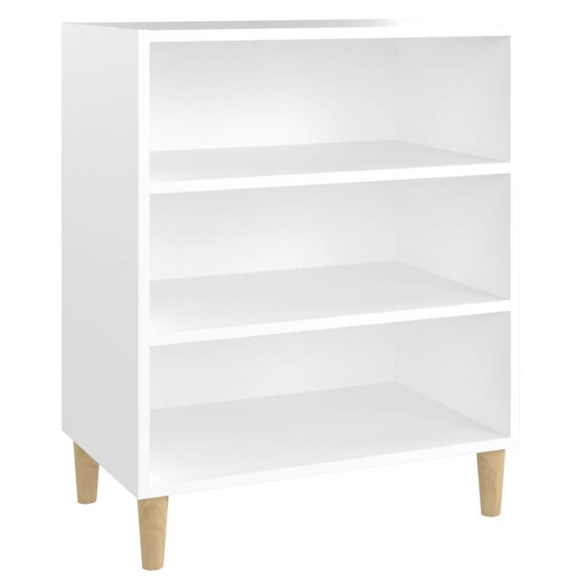 VIDAXL Buffet Blanc 57x35x70 cm Agglomere