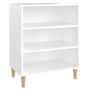 Voir la diapositive 2 : VIDAXL Buffet Blanc 57x35x70 cm Agglomere